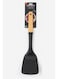 Non-Stick Silicone Turner with Wooden Handle &acirc;&euro;&ldquo; Flexible, Heat-Resistant Cooking Spatula (34 cm)