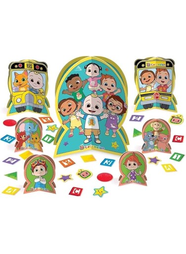 amscan Cocomelon Centerpiece Table Decorating Kit