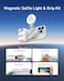TELESIN Fun Short Grip-2 + Telesin Magnetic Selfie Light Bundle. Designed for creators, vloggers, and everyday users