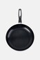 Cuisine Ceramic Coated Aluminium Verona Fry Pan, Black