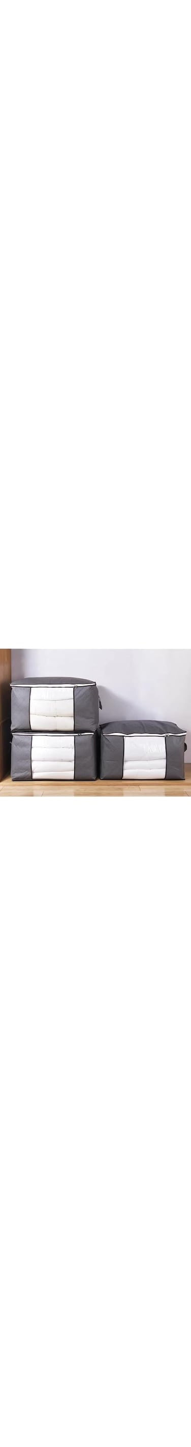 Nagakia Polyester Neutral Storage Bag with Zipper Closure, Reinforced, Waterproof Construction, Ideal for Bedding