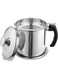 Bacon Grease Container With Strainer, 48 oz Stainless Steel Oil Container, Pot Fat Storage With Lid, Easy Grip Handle, Suitable For Storing Frying Oil And Cooking Grease
