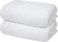 Xclusives Premium Cotton Bath Towels Set of 2 (70 x 140 cm) Soft, Highly Absorbent, Quick Dry Towel - Perfect Towels for Bathroom, Gym Towel, Spa &amp; Hotel (Brilliant White)