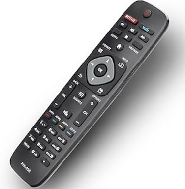 Neuronmart NH500UP Remote for Philips Smart TV Remote Control and Philips 2K 4K UHD TVs, Philips Smart Ultra HDTV, Philips LED LCD Television PHI-958 NH500UW NH503UP with Netflix, YouTube and Vudu
