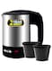 iBELL SEK105 Electric Kettle With Removable Lid, 0.5 Ltrs, 950W Highly Polished Stainless Steel (Silver)