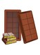 Chocolate Bar Molds 2 Pack, Large and Thick Silicone Chocolate Bar Molds for Stuffed Bar, Big Chocolate Candy Bar Mold for Filling Knafeh Pistachio Chocolate Bar,easy to clean