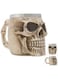 YXYXN Skull Mug Beer Tankard, 3D Skeleton Creative Resin Coffee Mug Cup Stainless Steel Drinking Cup for Drinks Coffee Beer Juice Skeleton Cup Halloween Christmas Party Bar Decoration Friend Gift,B