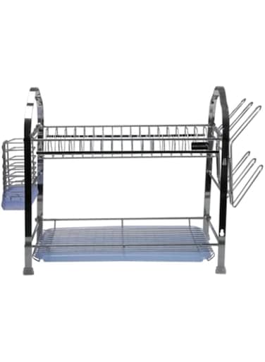 Royalford Rf2563 Wall Hanging 2-layer Dish Rack - 540 X 252 X 378 Mm
