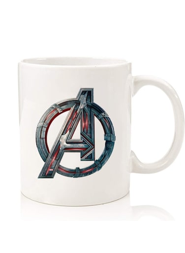 Premium Quality Two Sided Printed Coffee Mug Tea Cup For Home Office, Kids Men Women avenger-logo