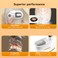 STARGOLD  Foldable Travel Steam Iron, Small Steam Iron 1100W, Water Tank Capacity 125ML, SG-GS410
