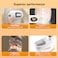 STARGOLD  Foldable Travel Steam Iron, Small Steam Iron 1100W, Water Tank Capacity 125ML, SG-GS410