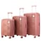 VIPTOUR Luggage Set of 3 PCS PP Softside 8 Wheels Travel Luggage Bag With Strong Zipper 20/24/28 Inches