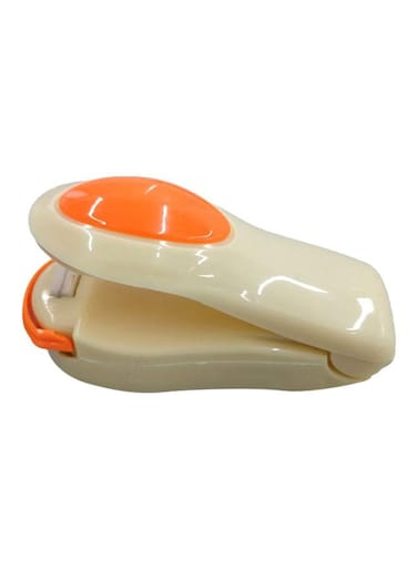 Impulse Sealer Beige/Orage 10x3.5x4cm