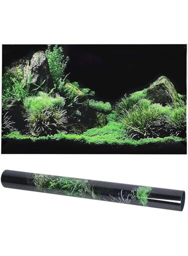 FEIP Aquarium Background, Aquarium Sticker Fish Wallpaper Sticker Fish Sticker Fish Background for Fish for Aquarium for Home(122 * 46cm)