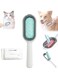 Langtaojin Furcare 4-In-1 Cat Brush - Cozium Pet Grooming Brush, Sticky Brush For Cats, 4 In 1 Universal Pet Knots Remover With Wet Wipes, Reusable Cat And Dog Hair Remover (Long Hair, Blue)