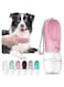 Mumoo Bear Dog Water Bottle, Leak Proof Portable Puppy Water Dispenser with Drinking Feeder for Pets Outdoor Walking, Hiking, Travel (12oz Pink)