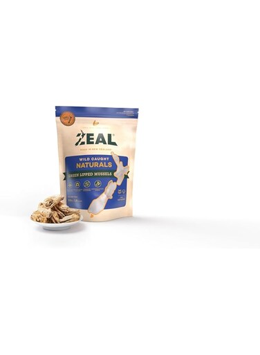 Zeal Wild Caught Naturals Green Lipped Mussels 50g, White