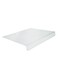 Premium Clear Acrylic Counter Top Cutting Board 15 x 15 Inches Available w 2 Inch Lip (15 x 15)