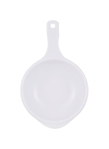 Harmony 7" Bowl With Handle 17.2 * 10.8 * 4cm White