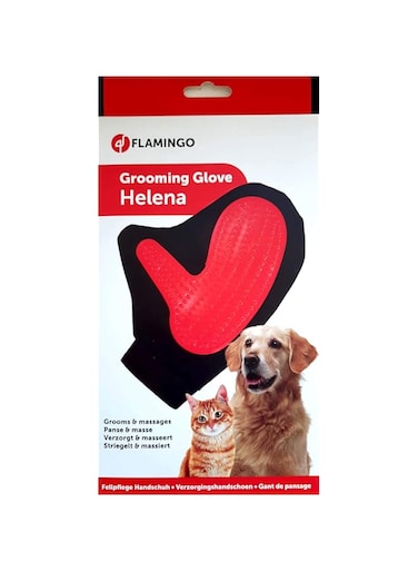 Flamingo Grooming Glove Hele