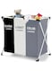Laundry Basket Laundry Hamper 3 Compartment Laundry Hamper Dirty Clothes Hamper Bathroom Accesories Collapsible Laundry Baskets.Laundry Sorter Hamper Laundry Basket Sorter