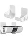 4-Pack Wall-Mounted Trash Bag Holders Racks for Kitchen and Home Storage