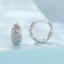 S925 Sterling Silver Oxidized Pattern Earrings(SCE1834)