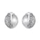S925 Sterling Silver Oxidized Pattern Earrings(SCE1834)