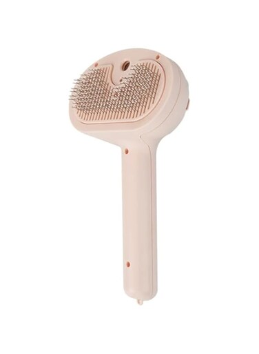 ZEKAROUL Spray Cat Brush, Three In One Steam Cat Brush for Removing Floating Hairs of Llong Haired Cats/Short Haired Cats (Pink)