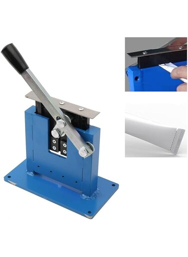 Lfhelper Manual Aluminum Tube Sealer Crimper Pipe Sealing Machine for Aluminum Tube Toothpaste Cosmetic Cream Packing, Tube Crimping Sealing Machine, Width Max 56mm