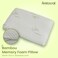Bamboo Memory Foam Pillow With Removable Bamboo Rayon Cover - Hypoallergenic &amp; Breathable- 60x40x13cm by Galaxy Design