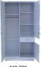 Galaxy Design 2-Door Wooden Wardrobe Cabinet – Engineered Wood Cupboard with 1 Drawer, Modern & Stylish Heavy-Duty Storage, White Color