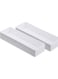 Khazna 2 Pack Plastic Drawer Organizer, 9.5 x 3 x 1.4 In Tabletop Organizer Tray Stationery Holder White Half Accessory Tray Stackable Storage Container for Office Home Utensils Gadgets Shelf Kitchen