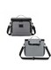Portable Insulated Lunch Bag Grey