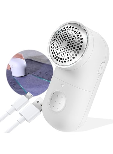 NALACAL Fabric Shaver, Electric Lint Remover, USB Rechargeable Sweater Shaver, Cordless Clothes Defuzzer, Portable Pills Trimmer for Clothes, Furniture