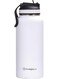 USA 32oz/946ml Double Wall Stainless Steel Tumbler &acirc;&euro;&ldquo; White   Leak-Proof, Sweat-Free, BPA-Free Travel Mug   6 Hours Hot &amp; 9 Hours Cold   Durable &amp; Reusable
