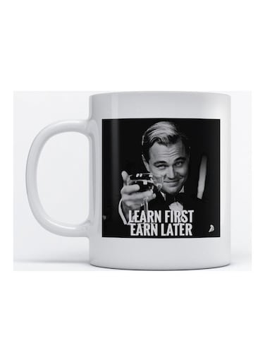 Mug Leonardo Dicaprio for Coffee and Tea White