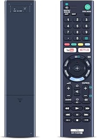 WDZP RMT-TX300P Universal Replacement TV Remote Control for Sony TV RMF-TX200U RMF-TX300U RMF-TX201U RMF-TX310U RMF-TX220U RMF-TX300B RMF-TX310B RMF-TX200B RMT-TX102U RMT-TX100U