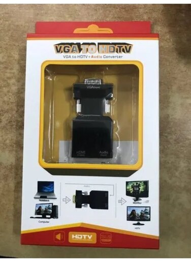 VGA to HDTV Audio Converter