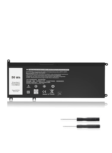 56WH 33YDH Laptop Battery Compatible for Dell Inspiron 17 7000 7779 7778 7786 7773 2-in-1 15 7577 G3 15 3579 17 3779 G5 15 5587 G7 15 7588 Latitude 13 3380 14 3490 3590 3580 PVHT1 P30E 81PF3 081PF3