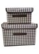 JANNAH Clothes Storage Bags Storage Bins Storage Containers for Organizing Clothing, Jeans, Toys, Books Closet Organizers (Style-G)