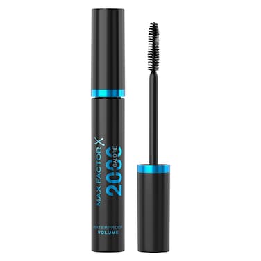 Max FactorX 2000 Calorie Waterproof Volume Mascara, 01 Black, 9ml