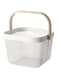 RISATORP Wire Basket, White Size 9 &frac34;x10 &frac14;x7