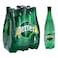 Perrier Sparkling Natural Mineral Water PET Bottle, 1L Pack of 6