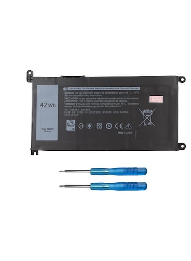 Laptop Battery Replacement YRDD6 42WH for Dell Inspiron 15 3000 5000 7000 Series, 3501 3582 3583 3584 3593 5584 5585 5590 5591 5593 5594 5598 7586 Laptop