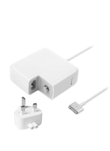 MagSafe 2 Charger 45W Replacement Power Adapter for MacBook Air, UK Plug 14.85V, 3.05A [A1244]