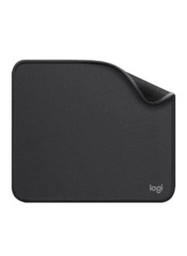 Logitech Mouse Pad - Studio Series, Computer Mouse Mat with Anti-Slip Rubber Base, Easy Gliding, Spill-Resistant Surface, Durable Materials, Portable, in a Fresh Modern Design, Graphite