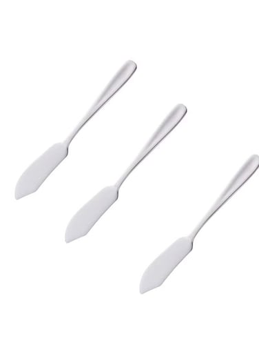 3-Piece Stainless Steel Butter Knife Set &acirc;&euro;&ldquo; Durable, Compact &amp; Easy to Use