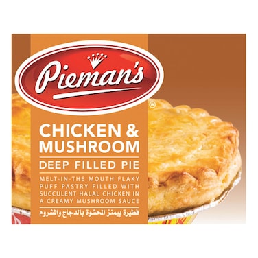 Pieman's Chicken and Mushroom Deep Filled Pie, 185g