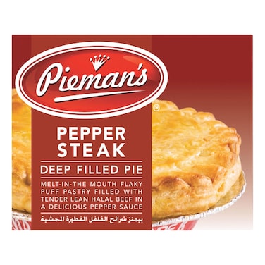 Pieman's Pepper Steak Pie, 185g